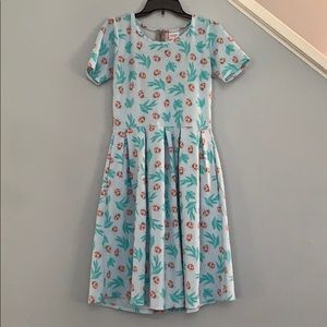 Lularoe Amelia lady bug dress